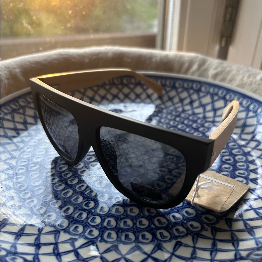 Blue Planet Bamboo Polarized Sun Glasses